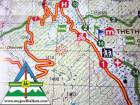 01 Wanderkarte & Radwanderkarte Albanien hiking & biking map Nr. 6 Elbasan / Berat 1:50 000