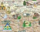 200 turist sights in Bulgaria - Discovering Bulgaria  Tourist map & Roadmap