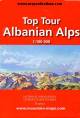 Carte de randonne Alpes Albanaises - Albanie 1: 100 000