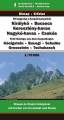 Wanderkarte 5 Gebirgen: Piatra Craiului, Bucegi, Postavarul, Piatra Mare, Ciucas