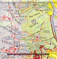 Trekking map THE BUCEGI MOUNTAINS - 1: 53 000