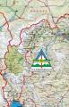 04 Hiking & Trekking map of Mavrovo National Park - Korab Mountain - 1:55.000