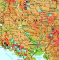 Hiking guide & maps Montenegro Mountains