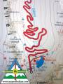 Roadmap Bikemap & Hiking map Transfagaras Road 1:75 000, Detail: 1:30 000