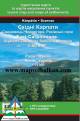 Hiking map of East Carpathians: Svydovets, Chornohora, Rakhivs\'