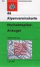 44 Hochalmspitze, Ankogel Trekking / Hiking map