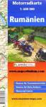 Z Rumnien Motorradkarte - Strassenkarte - Reisekarte - 1: 600 000