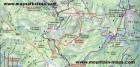 Hiking & walking map Strandszha (Strandja) Mountain & Nature Park  Bulgaria  1:70.000